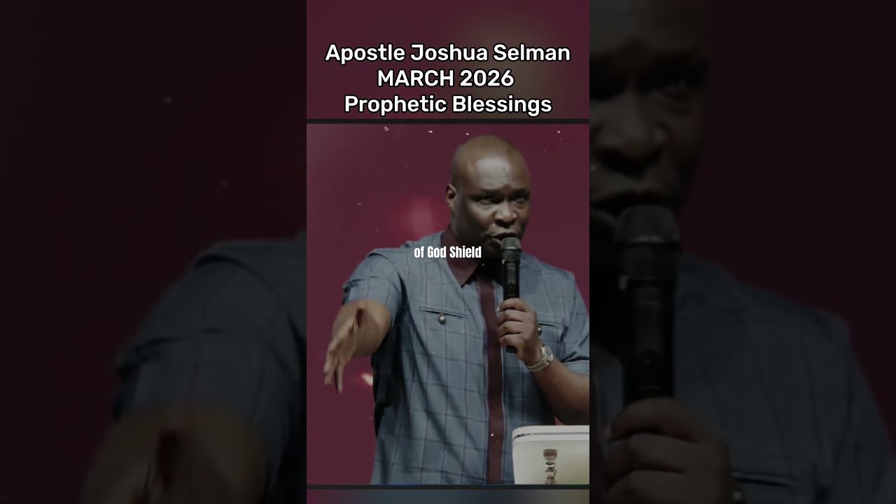 ⁣Prophetic Prayer March 2026 - This Week You Are Blessed | Apostle Joshua Selman