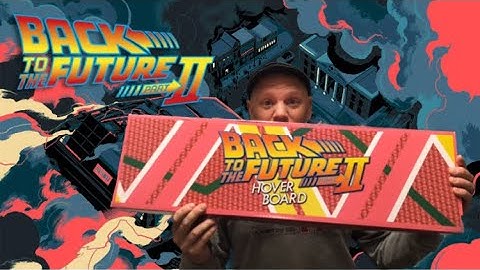 Back To The Future II Hoverboard unboxing review