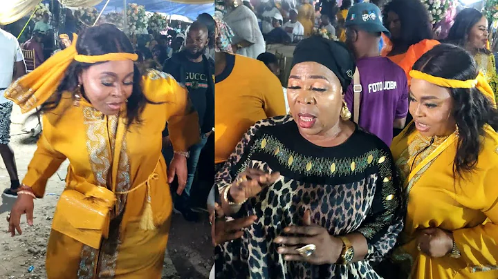 WHO IS THE BEST DANCER! MADAM SAJE & YEYE TOYIN TOMATO SCATTERED THE DANCE FLOOR WITH THEIR MOVES