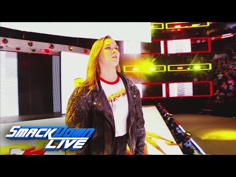 Relive Ronda Rousey's shocking arrival at Royal Rumble: SmackDown LIVE, Jan. 30, 2018