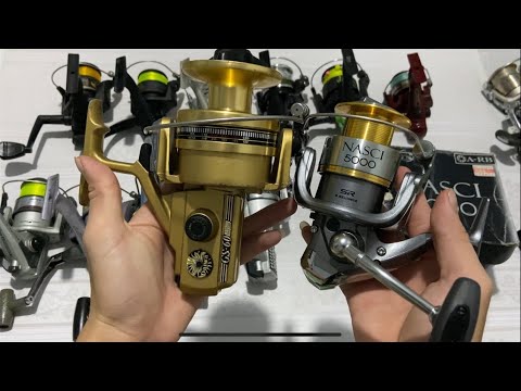 Video Máy câu Shimano NASCI 5000, GS60 japan Cực đẹp , video... - youtube