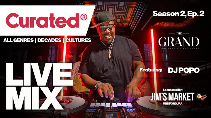 DJ POPO @ Curated LIVE | All Genres & Decades | Open Format DJ Set (Recorded @ The Grand Boston)