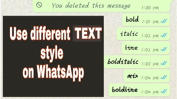 Change fonts style on Whatsapp any android device [without root]