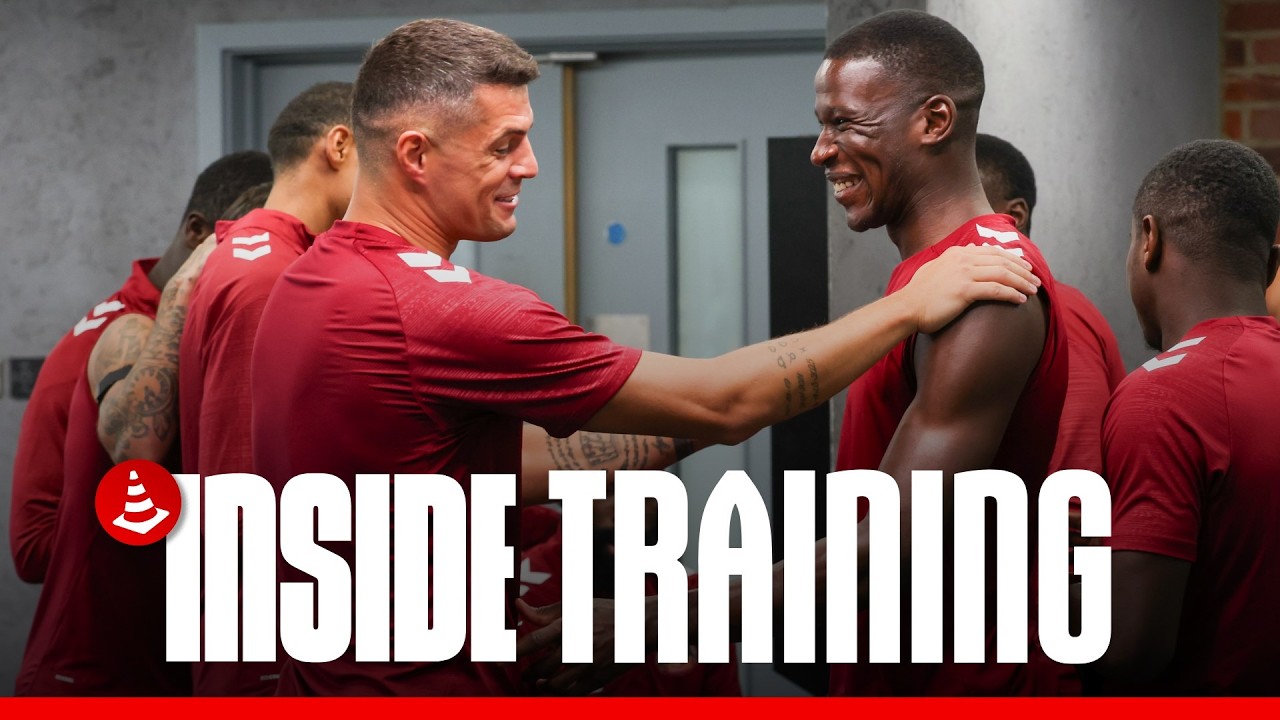 Xhaka, Talbi & Meunier Return to Academy of Light 💪 | Inside Training