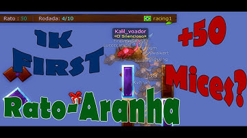 Transformice - Kalil_voador 1k First «Rato-Aranha» [2017]