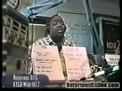 Biggie Smalls aka The Notorious B.I.G. Interview At KYLD 1997 Before He Got Shot