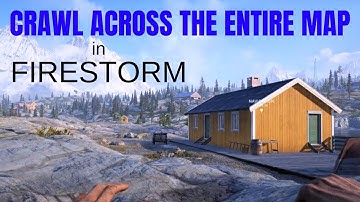 HOW BIG IS THE MAP in Battlefield V Firestorm? Crawl Across the Map