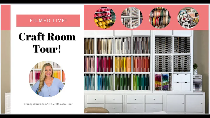 Live Craft Room Tour - Brandy Cox