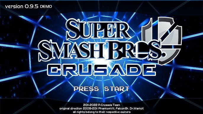 Super Smash Bros. Crusade 0.9.5. - (Mockup) Screenshots Part 1 on Make a GIF