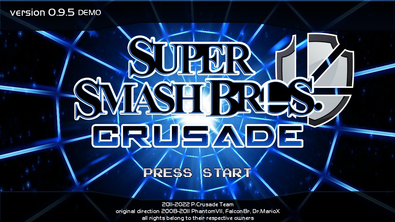 Super Smash Bros. Crusade v0.9.5 - Online Matches vs Dev Team! 