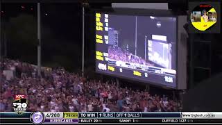 George Bailey Six - Hobart Hurricanes Vs Brisbane Heat - Bbl04
