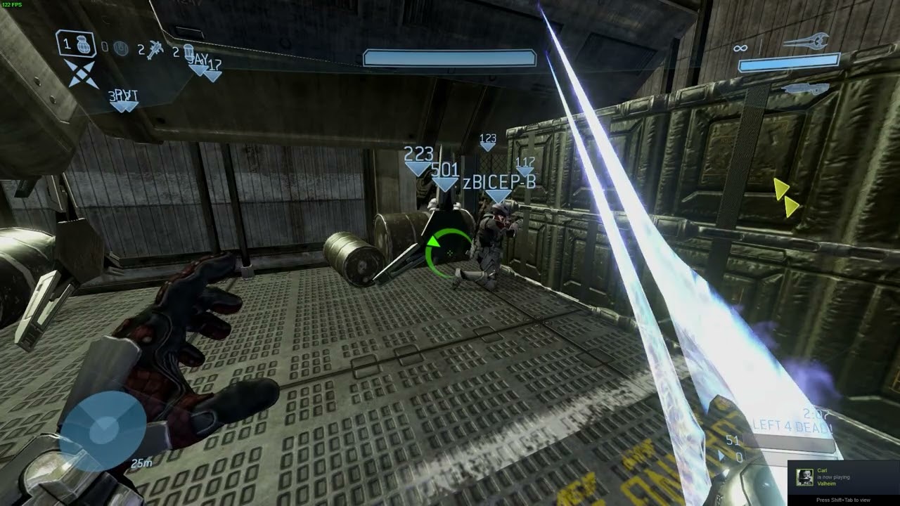 man sleeping in a halo lobby YouTube