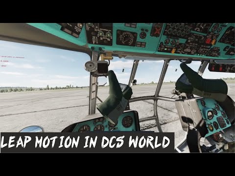 DCS World. Обзор устройства Leap Motion.