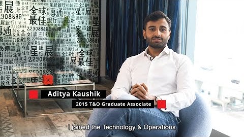 Life@DBS Graduate Associate (T&O) Programme – Aditya Kaushik
