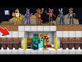 Minecraft DON&#39;T ENTER UNFAIR FIVE NIGHTS AT FREDDY&#39;s UNDERGROUND HOUSE MOD !! Minecraft Mods