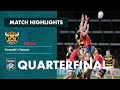 Quarterfinal highlights taranaki v tasman bunnings npc 2023