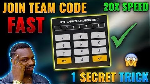 FASTEST TEAMCODE JOIN TRICK 🤫| HOW TO ENTER IN ALL YOUTUBERS TEAMCODE | GARENA FREE FIRE #freefire