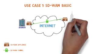 China Telecom Americas - SDWAN Basic - Use Case 1