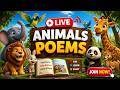 Non-Stop Nursery Rhymes Live | Animals Rhymes for kids &amp; And Many More