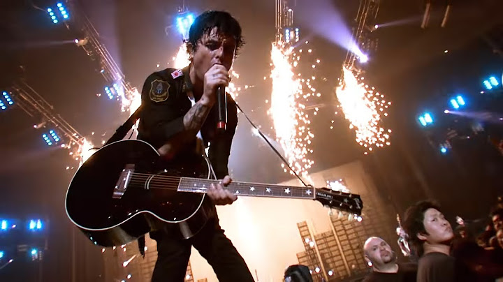 21 Guns Live version - Live performance video thumbnail