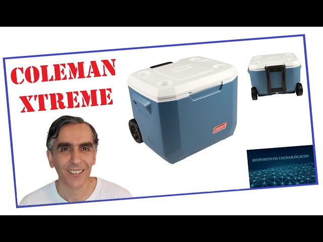 Nevera rígida Xtreme 62QT con ruedas Coleman — Rehabilitaweb