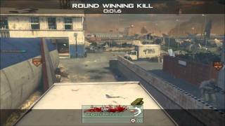 MW2: Epic trick shot in Scrapyard!