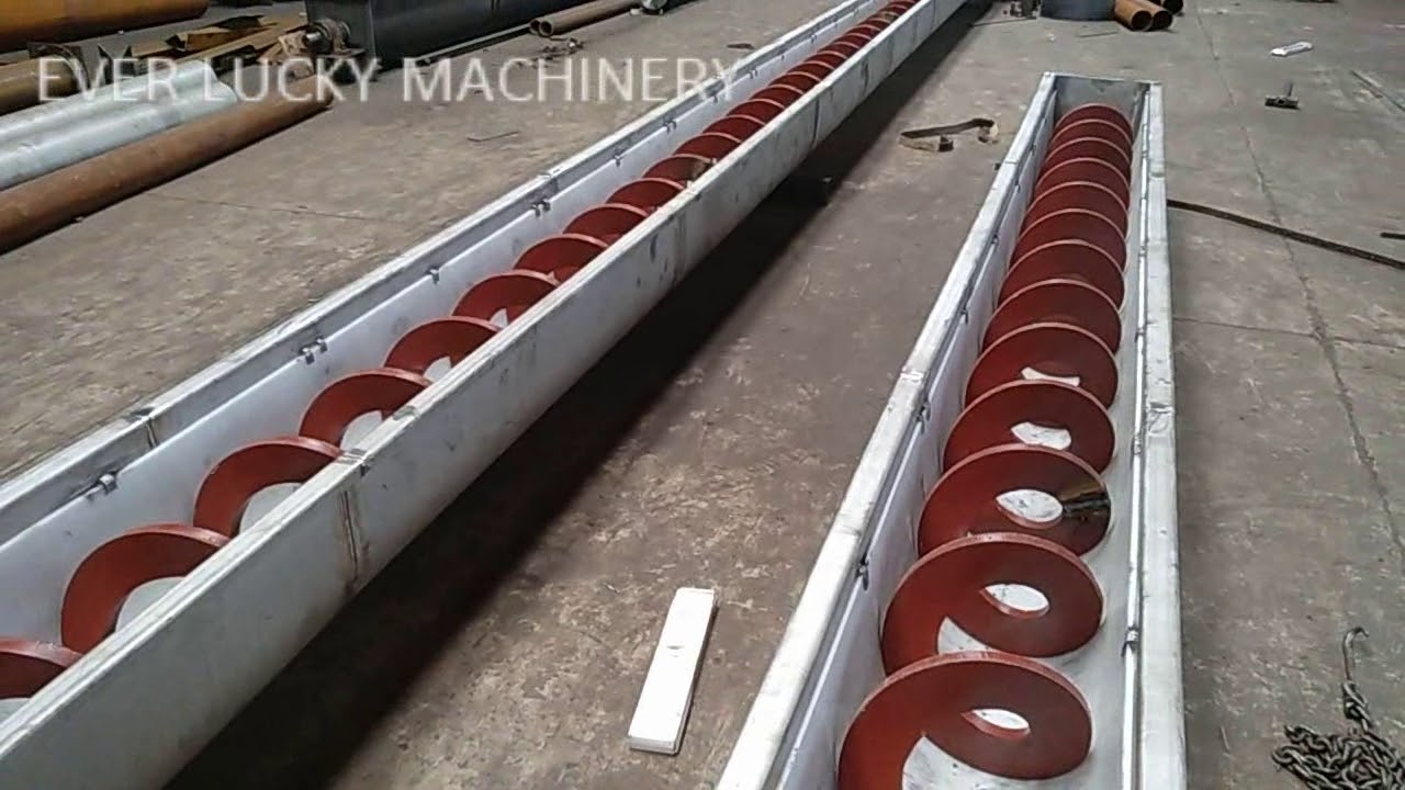 shaftless screw conveyor--Ever Lucky Machinery