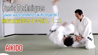 座技正面突き小手返し（二）Suwari waza Shomen tsuki Kotegaeshi 2 #aikido #martialarts #arzentina
