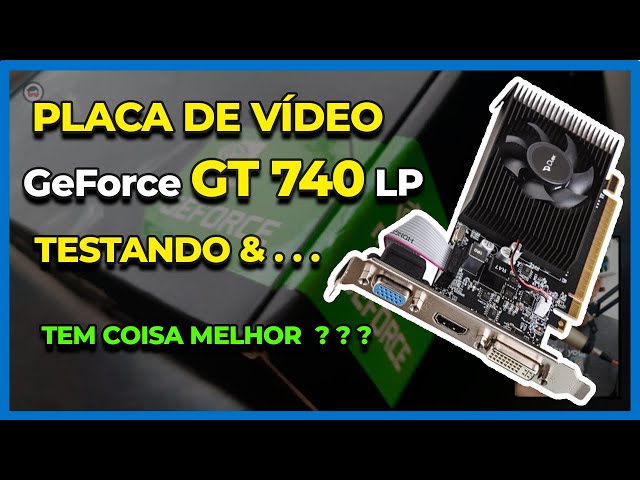 Placa De Vídeo Nvidia Geforce Duex Gt730 4gb Ddr3 128bit