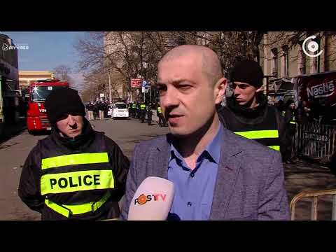 ხანძრისგან დაზარალებული მოვაჭრეები სავაჭრო ცენტრში რამდენიმე დღე ვერ შევლენ