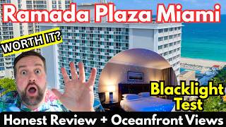 Ramada Plaza Marco Polo Beach Resort Review: Black Light Test & Ocean Views!