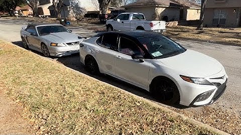 2021 Camry XSE V6 - POV Drive (D3 Performance Tune) True Manual Mode