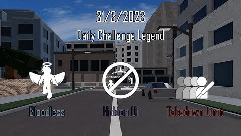 Entry Point - Daily Challenge Legend 31/3/2023