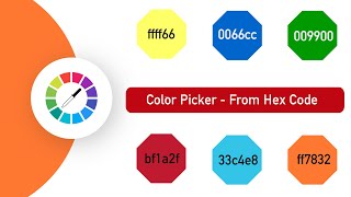 How to Create color from hex code [ Color Picker - Pixel Color ] screenshot 4