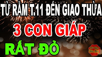 Từ Rằm Tháng 11 Đến Đêm Giao Thừa, 3 Con Giáp GIÀU LÊN NHANH CHÓNG, GIÀU HẾT PHẦN THIÊN HẠ