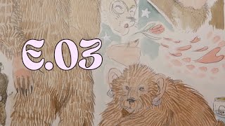 Draw & Paint w/ Me (Sketchbook Series 2024 @diazee) Episode 03 - Bear Spirit