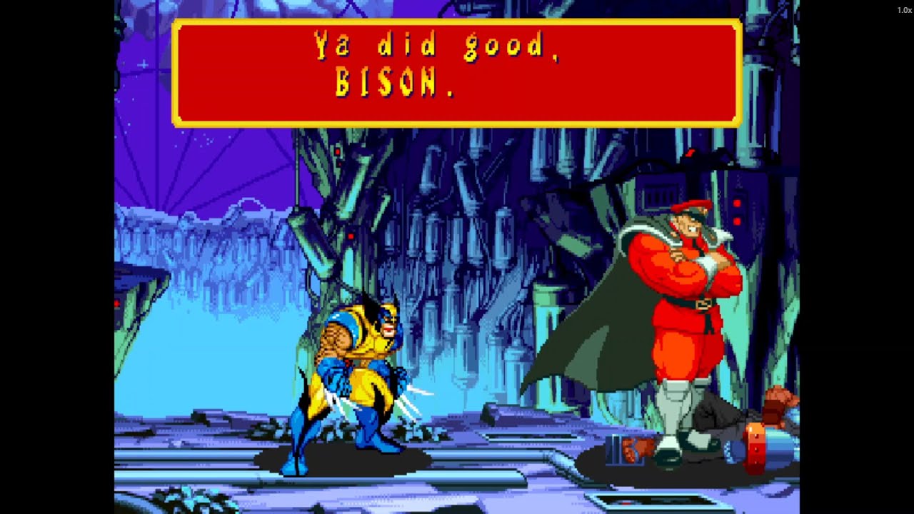 M. BISON & WOLVERINE — Psycho Power Meets Adamantium! | Marvel Super Heroes vs Street Fighter