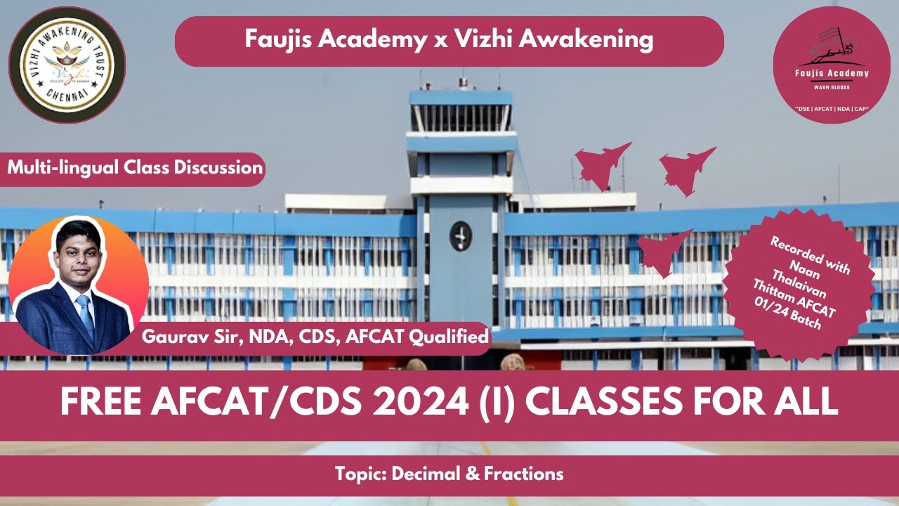 Prepare for AFCAT 01/24 Exam | Decimal Fraction | 