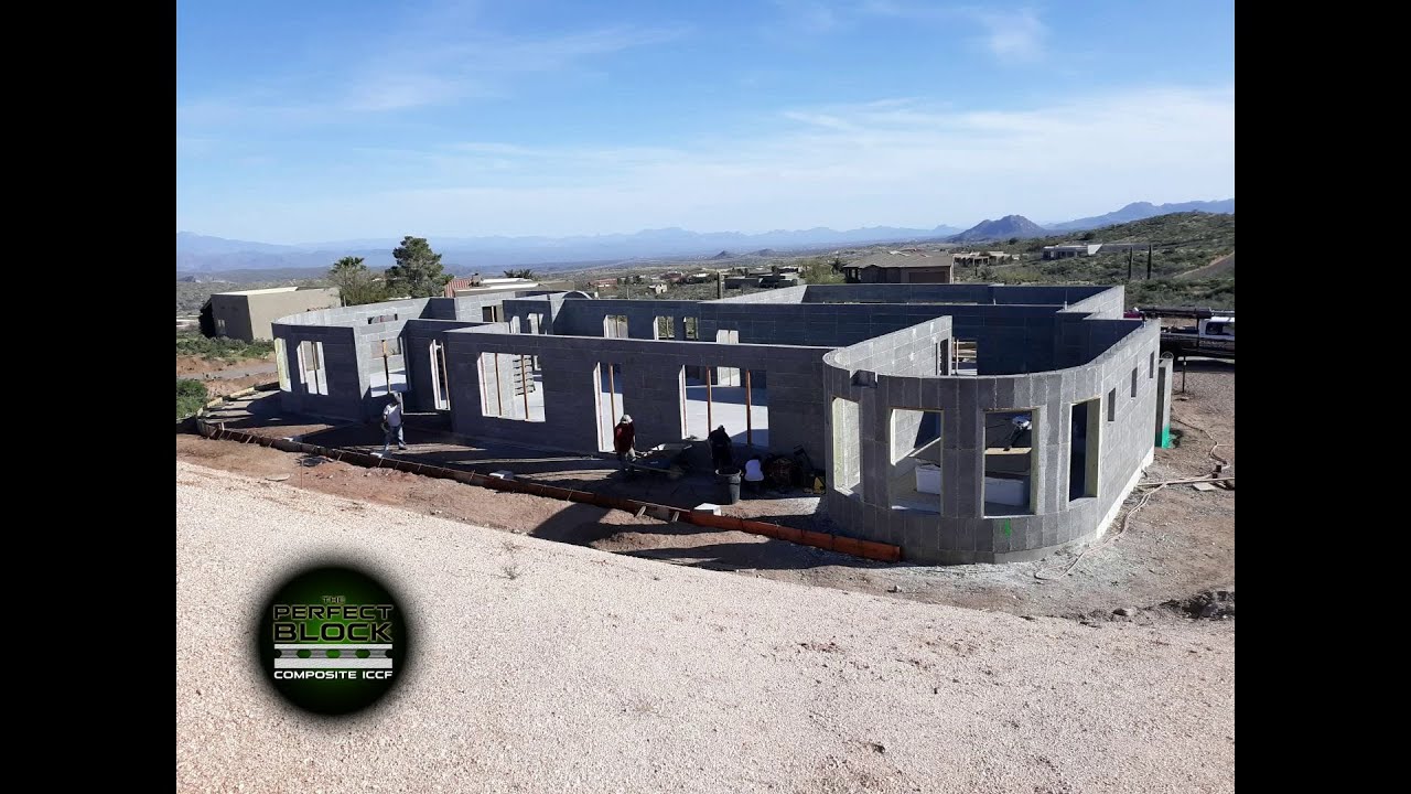 Another beautiful home built with the Perfect Block! - YouTube