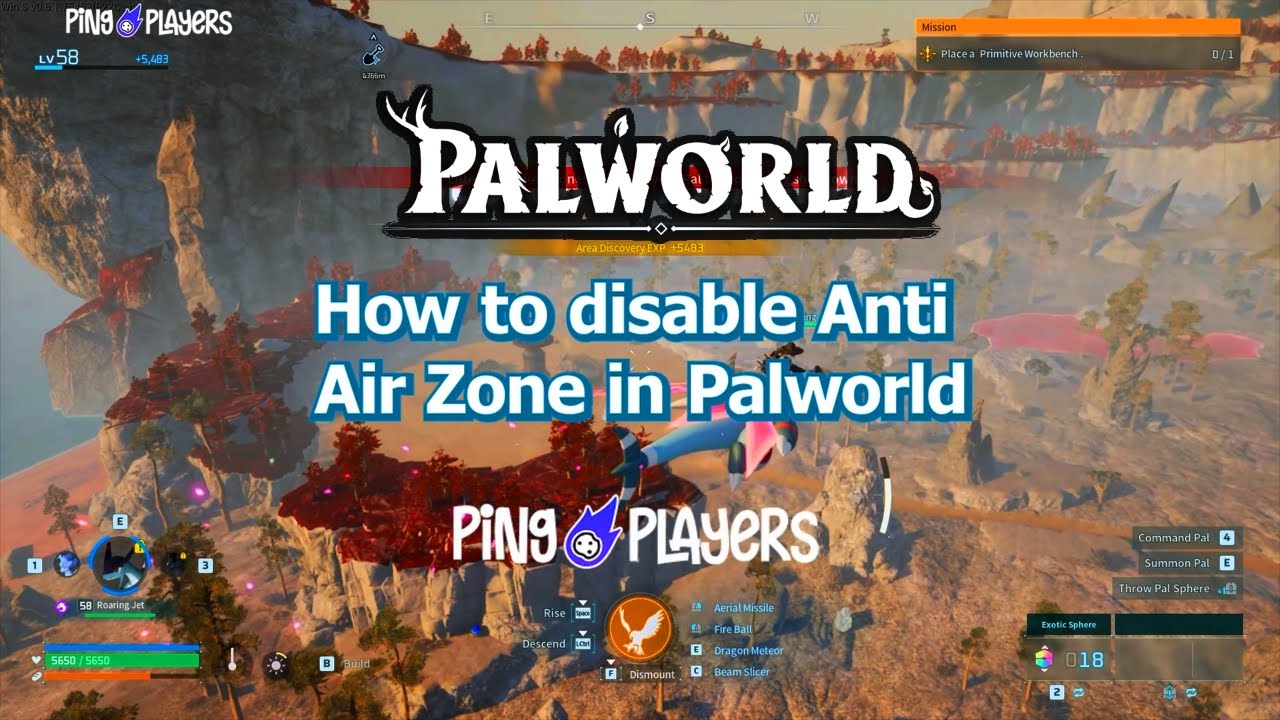 How to Disable Anti Air Zone in Palworld (Step-by-Step Guide)