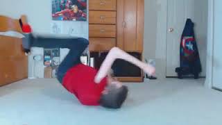 Ricky Berwick spins like a fidget spinner for 1 hour