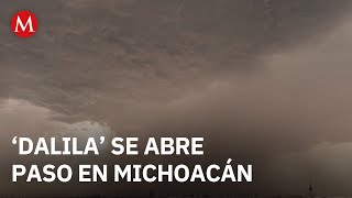 Dalila activates alert in 13 municipalities of Michoacan