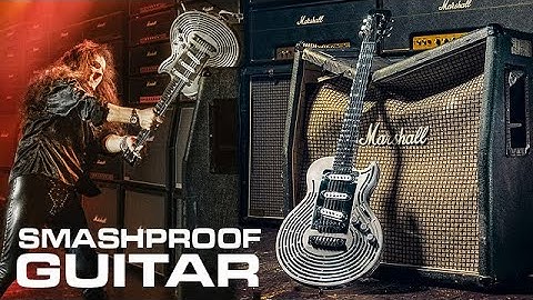 Engineers Make Smashproof Guitar Using Titanium