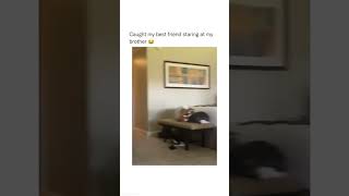 Caught My Best Friend Staring At My Brother