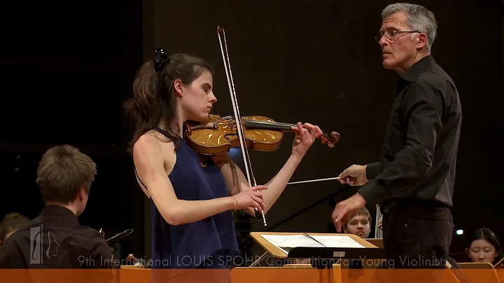 SPOHR Violin Competition: Pauline van der Rest pla...