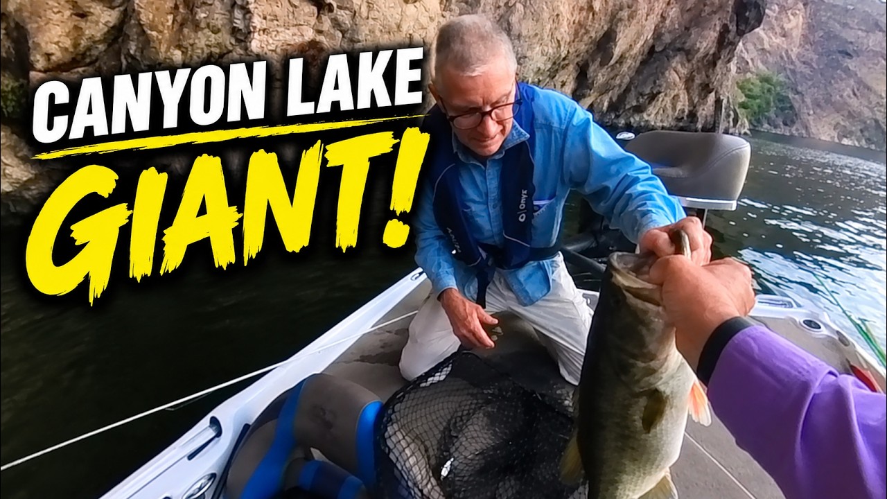 8.85 LB GIANT! Canyon Lake Fishing Report | What’s Working Right Now