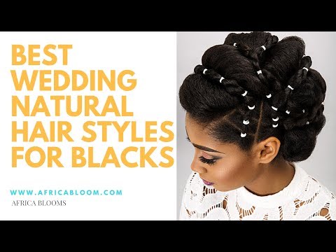 Best Natural Hair Styles Wedding Hairstyles For Black Women