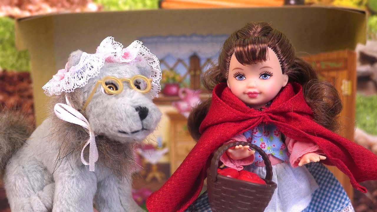 Le Petit Chaperon Rouge Conte de Fées Histoires de Poupées
