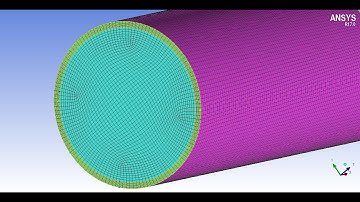 T Junction with wall thickness : Hexa mesh in ICEM CFD