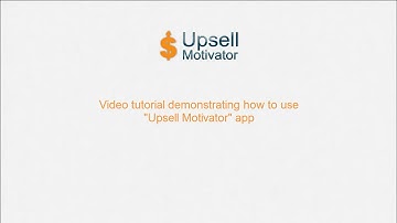 Сonfiguration of the "Upsell Motivator" app for Shopify